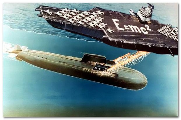 Как наши подводники залпом фекалий чуть американский авианосец не утопили