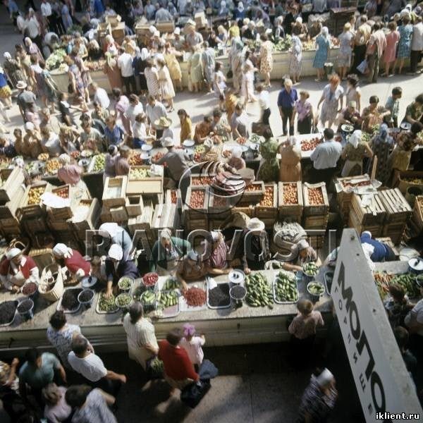 Советские магазины, столовые, рынки, кухни...