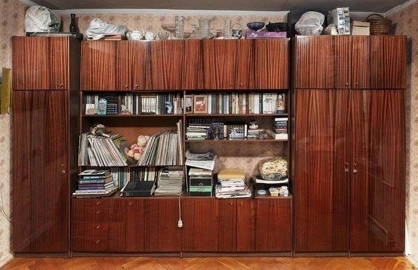 Простая мебель советских квартир