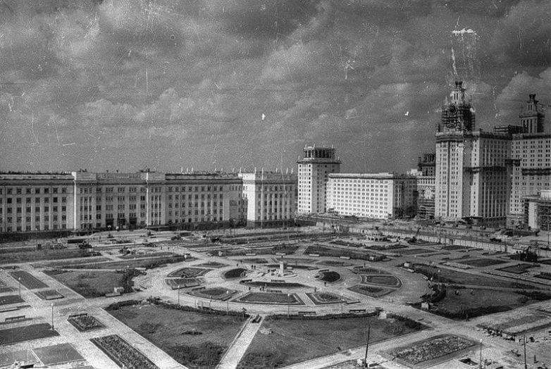 Москва до и после войны