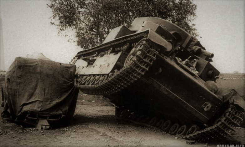 Дерзкий рейд танка Т-28 по захваченному немцами Минску