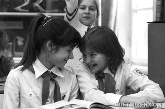 Анкеты советских школьниц