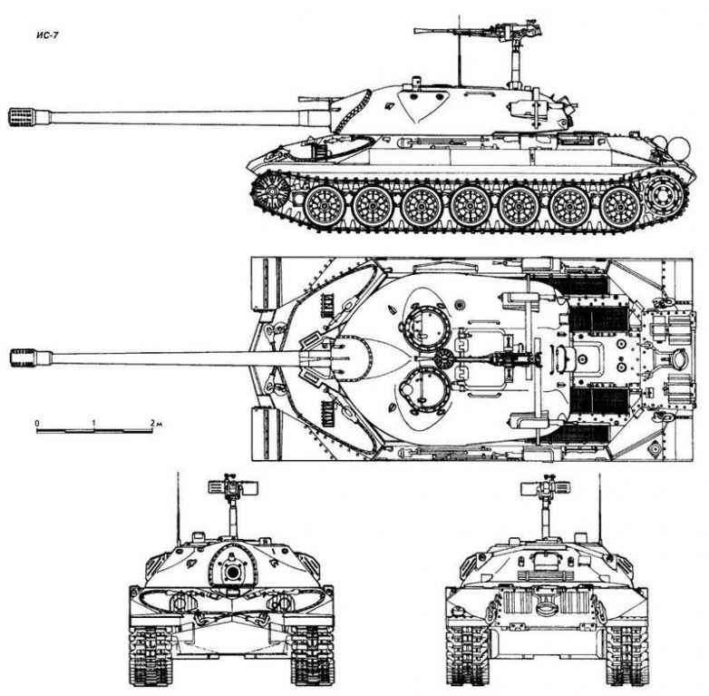 Тяжелый и грациозный: танк ИС-7