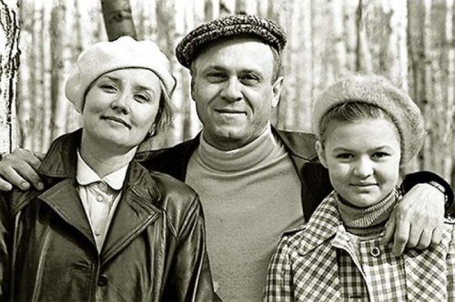 Семейные фото известных советских актёров