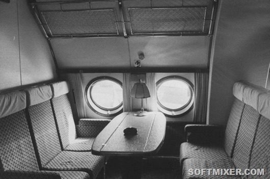 Как выглядел первый класс в советских самолетах?