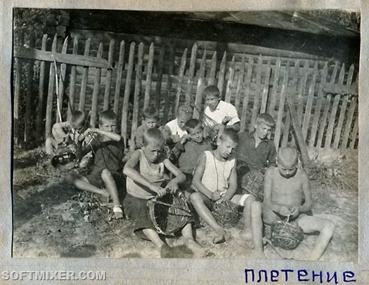 Советский пионерский лагерь 1937 года