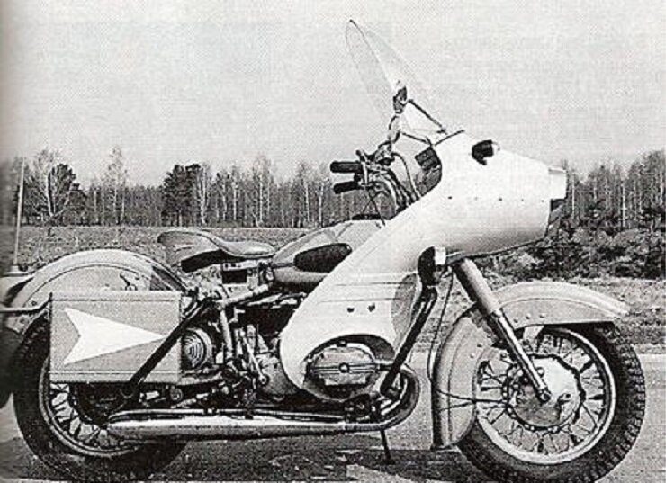 «М-100» - мотоцикл особого назначения