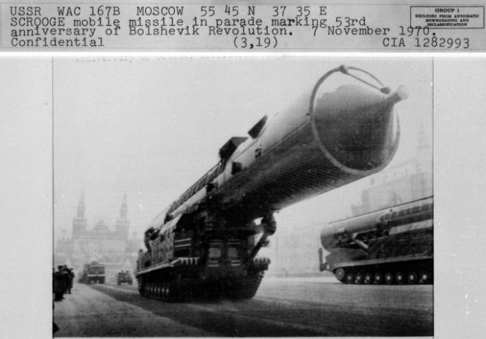 Военная техника СССР с камер американских шпионов