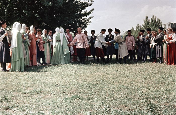 Неизвестные цветные фото повседневной жизни СССР 1950-х