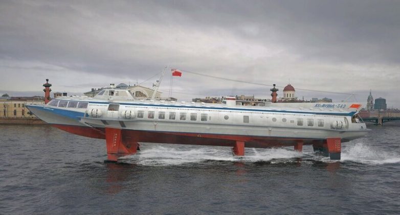 5 судов на подводных крыльях из СССР