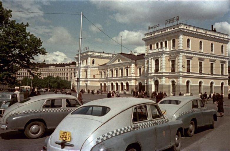 СССР 1954 год в цветных фотографиях