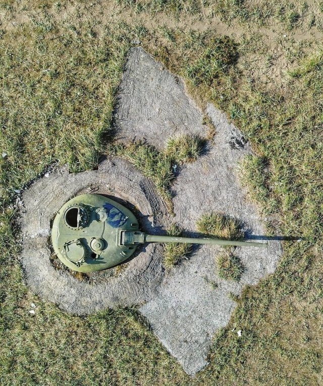 Кладбище советской военной техники