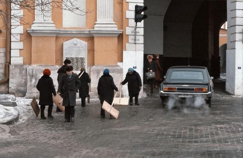 Советская Москва в конце 80-х
