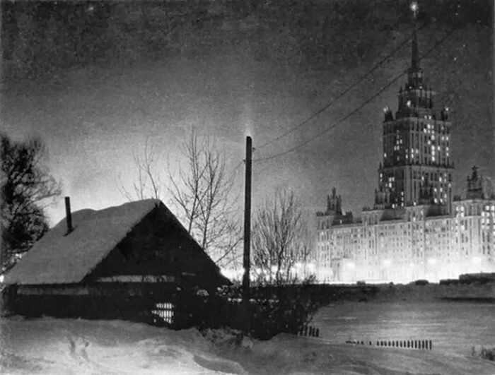 Деревенская Москва советских времён
