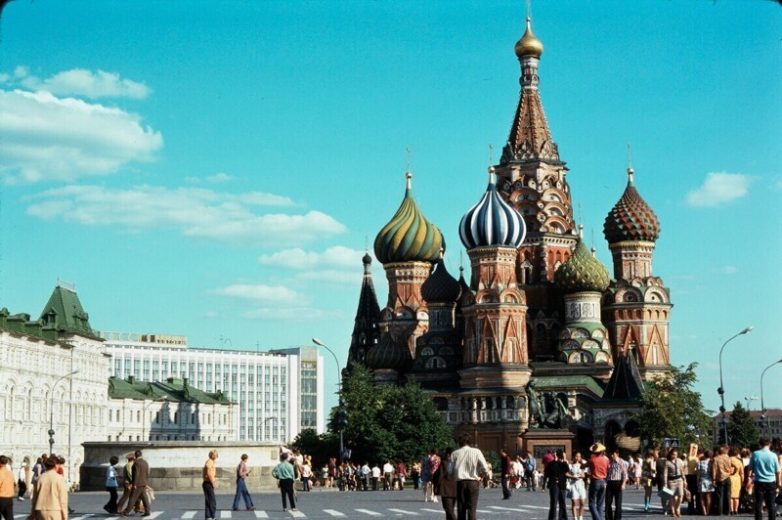 Москва в конце 70-х годов