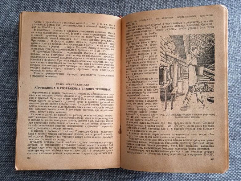 Учебник &quot;Овощеводство&quot;, созданный в послевоенную сталинскую пятилетку