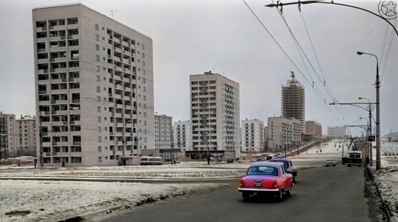 Западный округ Москвы 40-50 лет тому назад