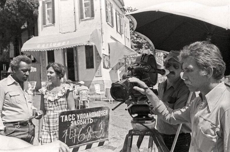 Архивные фотографии со съёмок культовых советских фильмов