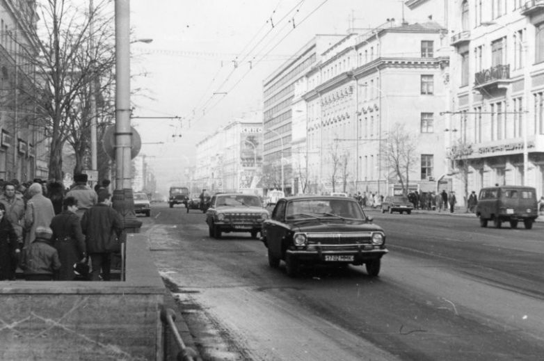 Москва 40 лет тому назад