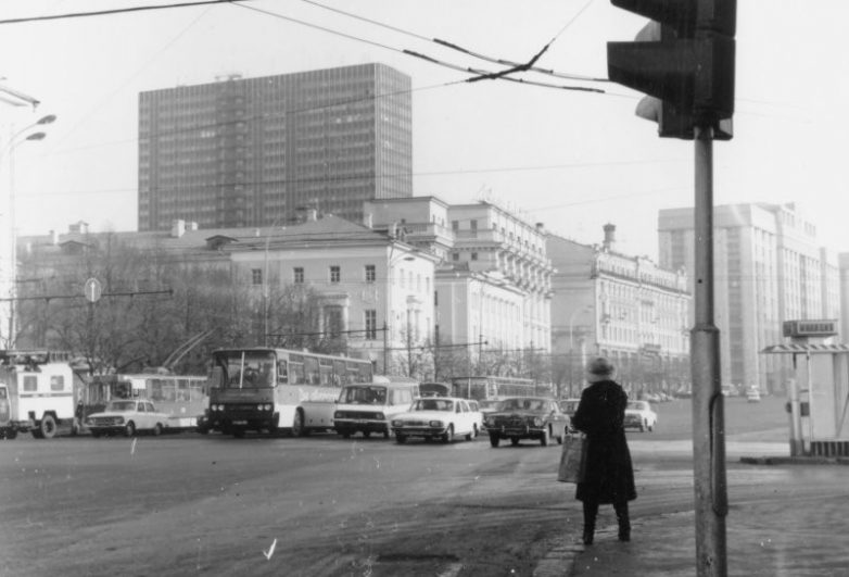 Москва 40 лет тому назад