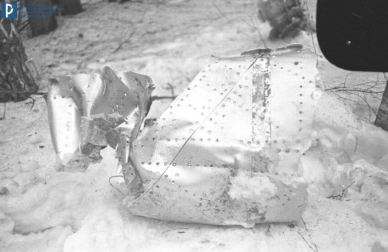 Государственный архив впервые опубликовал снимки с места крушения самолёта Юрия Гагарина