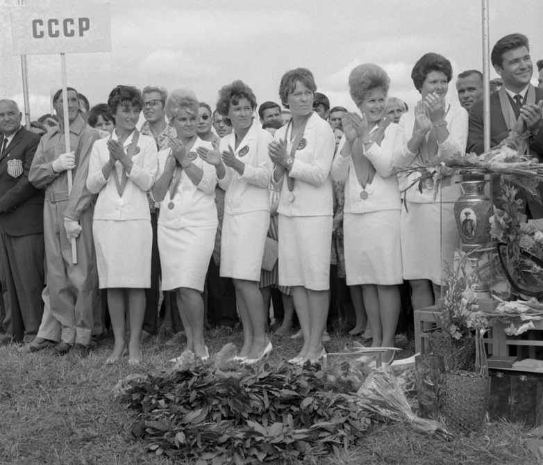 Спортивные женские команды в Советском Союзе