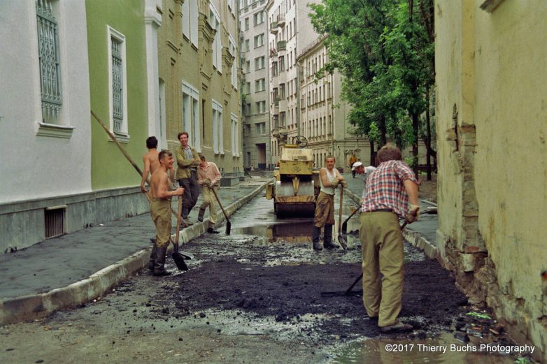 Советская Москва в 1987 году