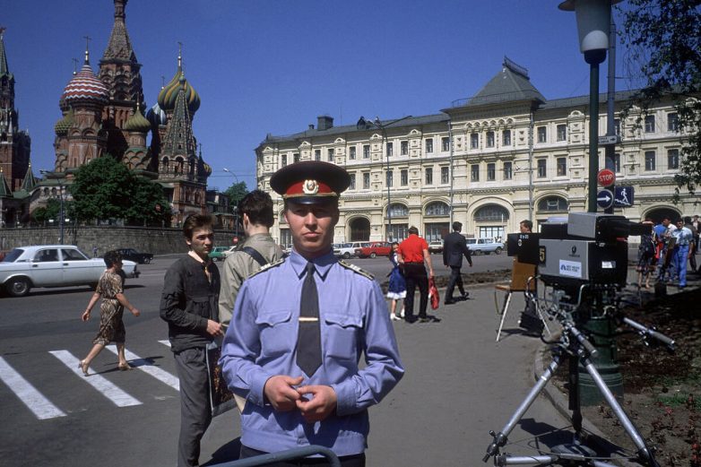 Советская Москва в 1988 году