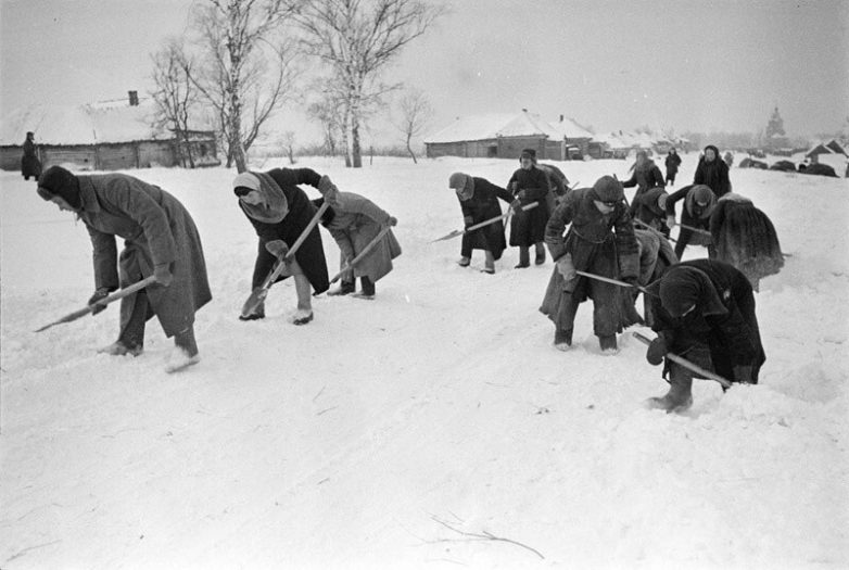 Снегопад в Советском Союзе