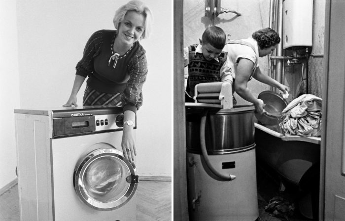 Почему в советское время не были популярны стиральные машины с боковой загрузкой?