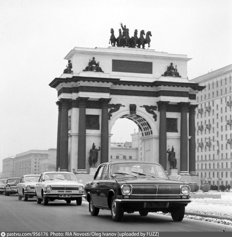 Советская Москва в 1968 году