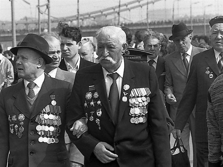 Душевные фотографии празднования Великой Победы