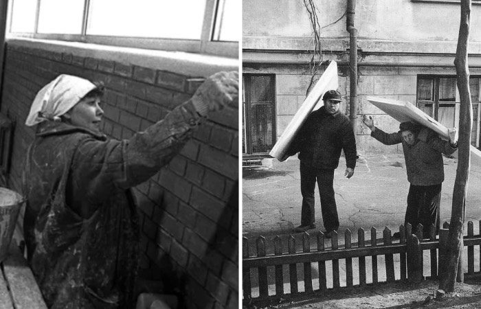 Как делали ремонт в во времена СССР