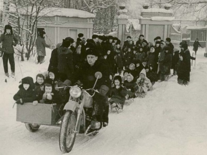 Парк культуры и отдыха времён СССР