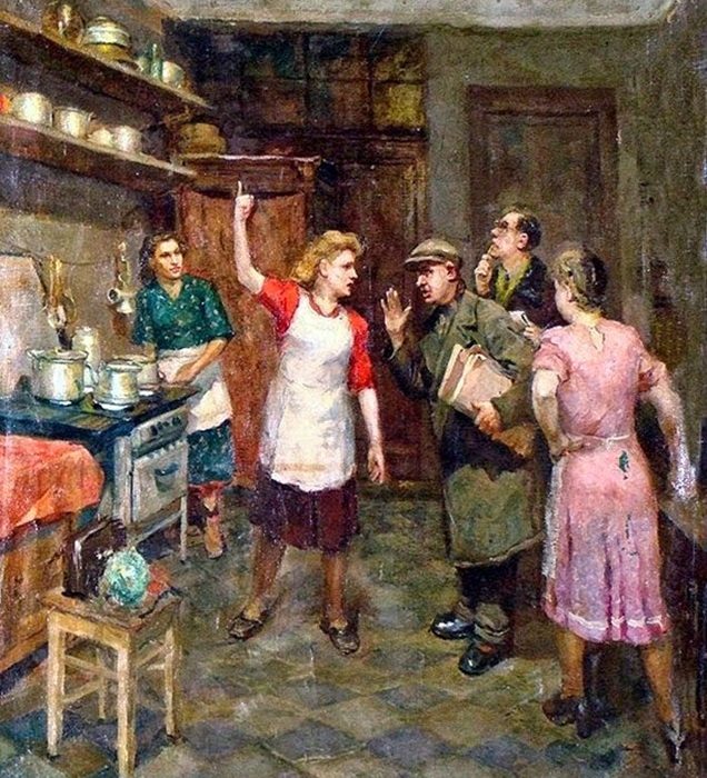 Как появились и существовали советские коммунальные квартиры