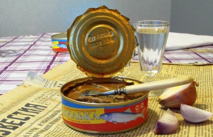 Чем было принято закусывать в СССР