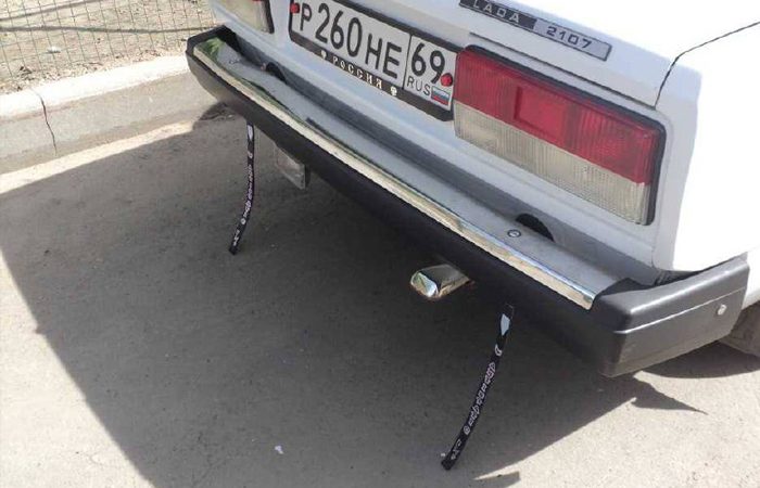 Для чего была нужна резиновая полоска на советских автомобилях