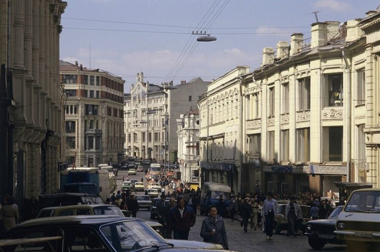 Москва 1987 года