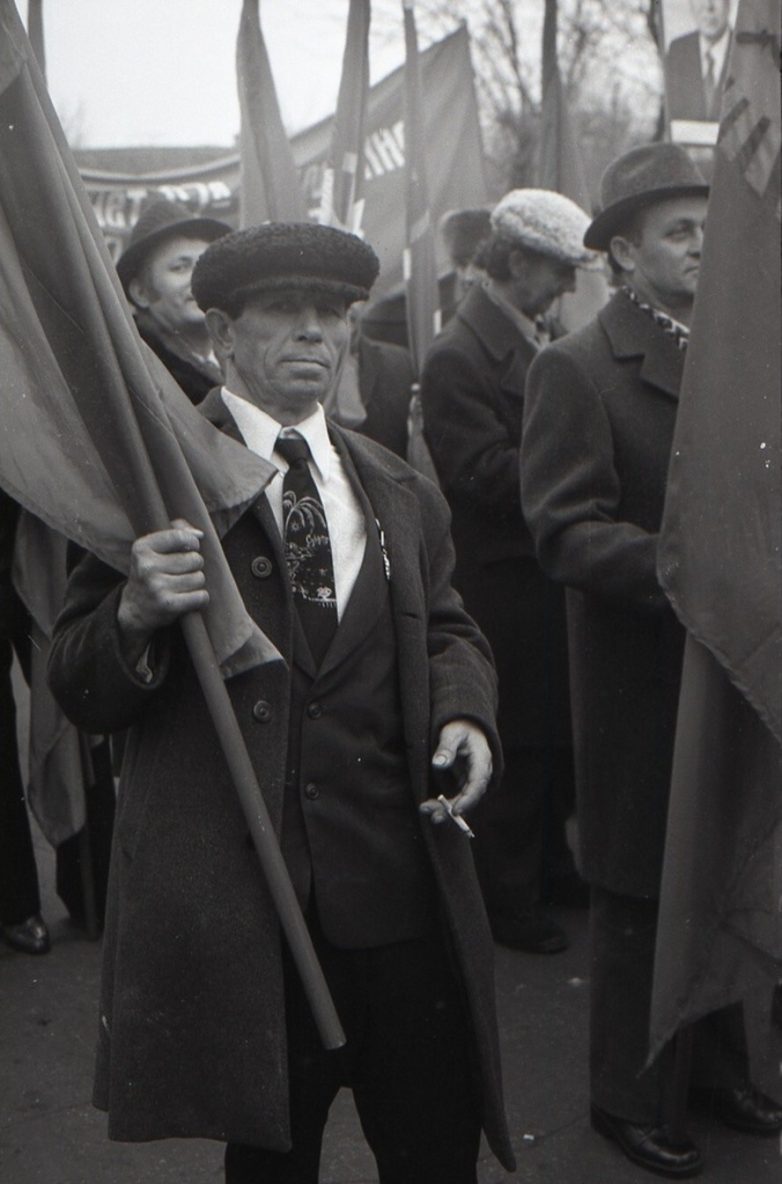 Осенние портреты советских людей