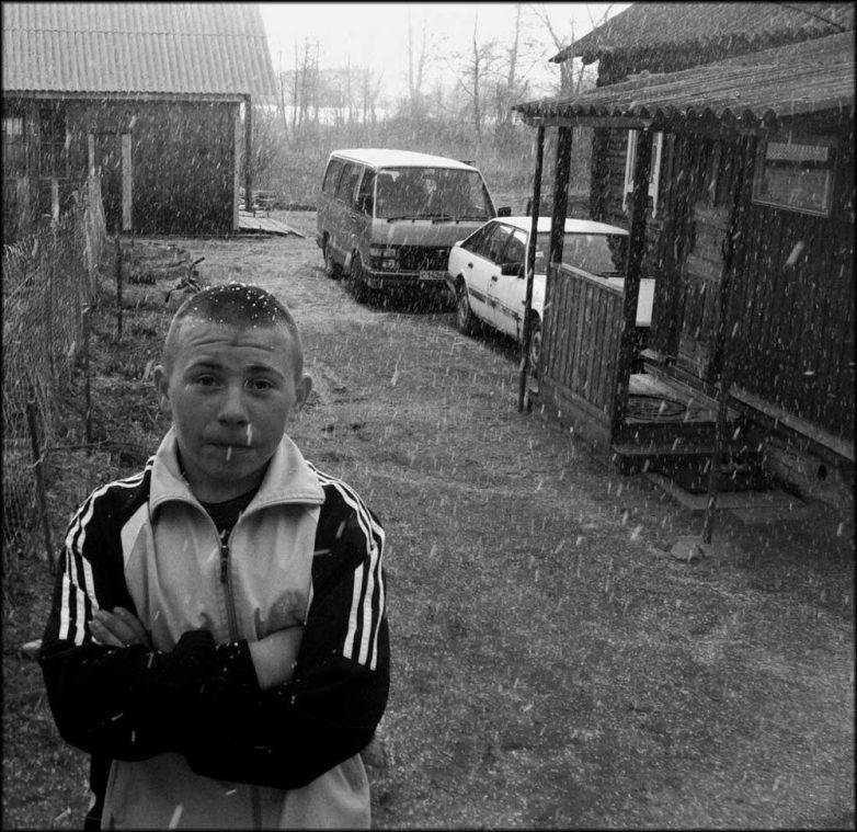 Осенние портреты советских людей