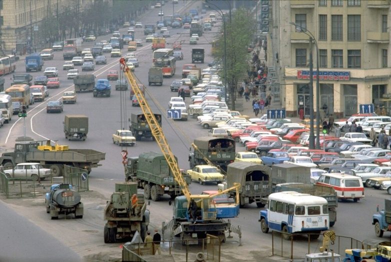 Москва 1989 года