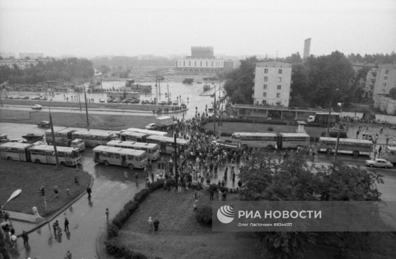 Москва 1990 года