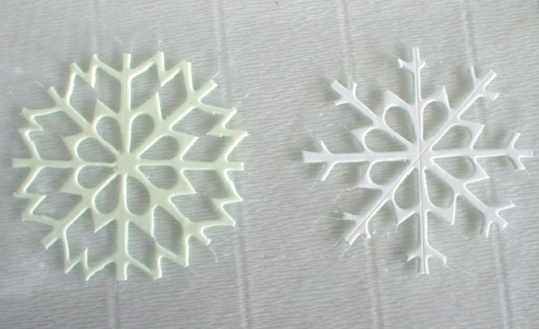 Снежинки и подсвечники из полимерной глины