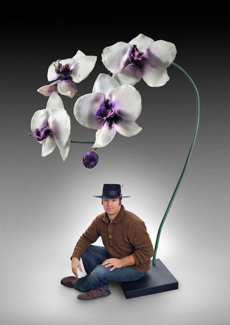 Гигантские орхидеи из стекла