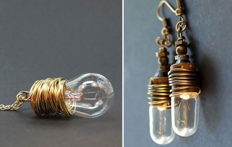 19 оригинальных идей повторного использования лампочек