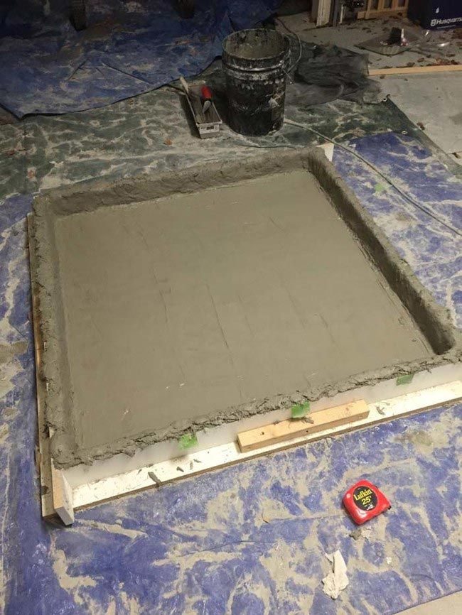 Как превратить бетон в потрясный журнальный столик