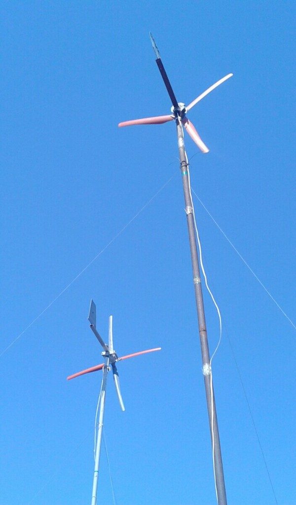 Ветряная электростанция на даче