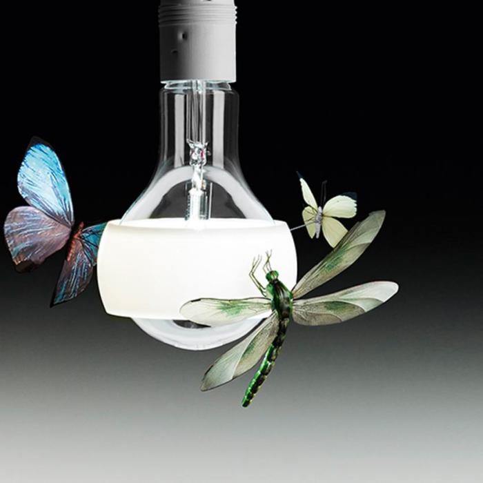 Бабочки на лампочке: сказочные стильные светильники