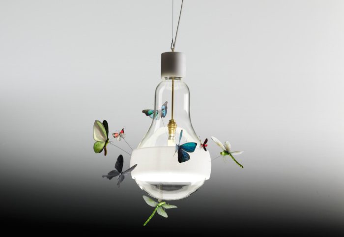 Бабочки на лампочке: сказочные стильные светильники