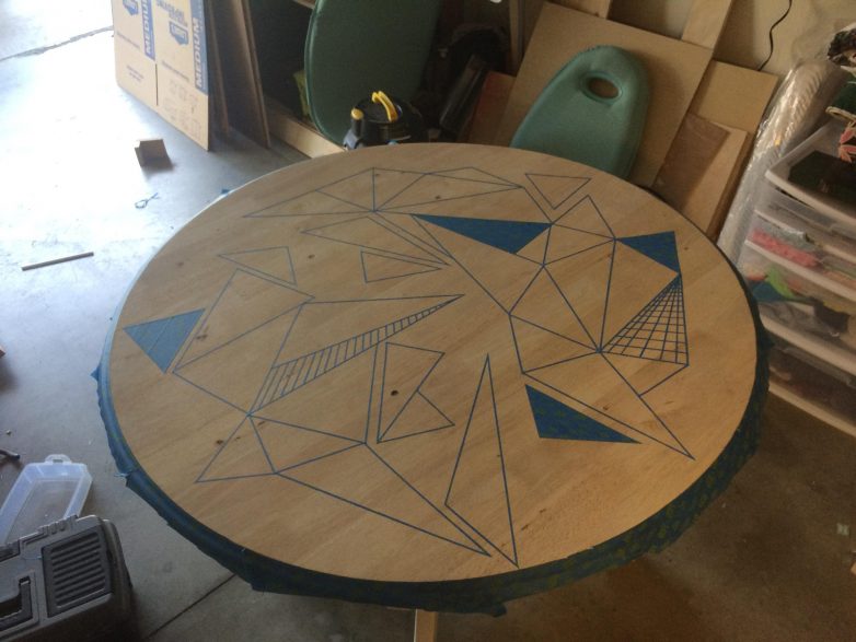 Реставрация старого стола